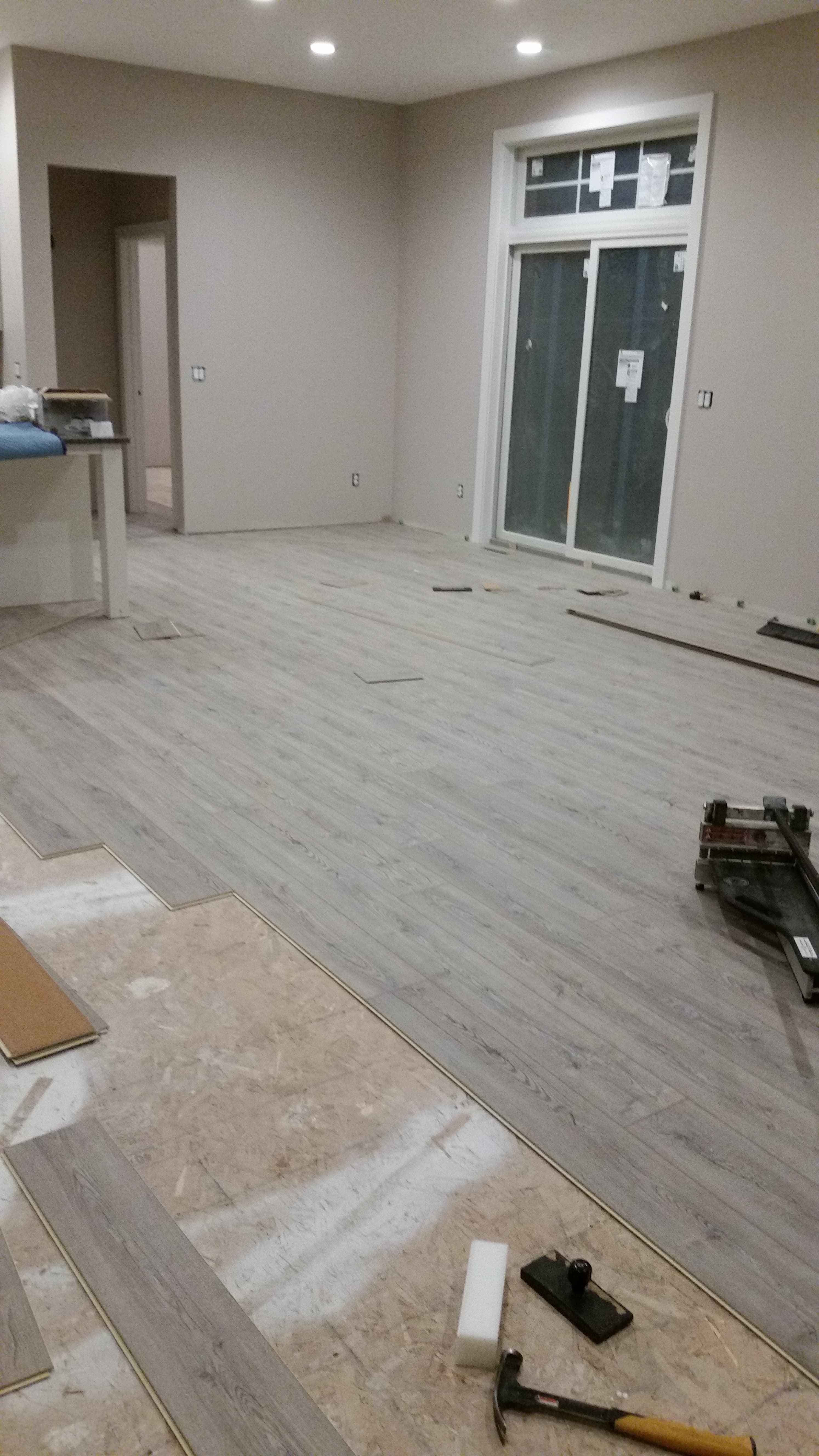 Flooring installation project 45